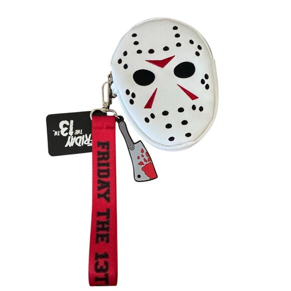 FRIDAY The 13TH Bioworld Wristlet NWT Polyvinyl Zip Closure - Picture 1 of 4